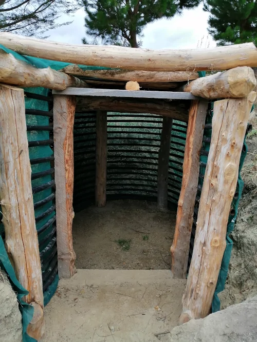 In Ground Storage - Root Cellar Construction