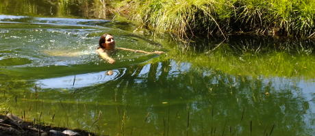 A hot day at the river